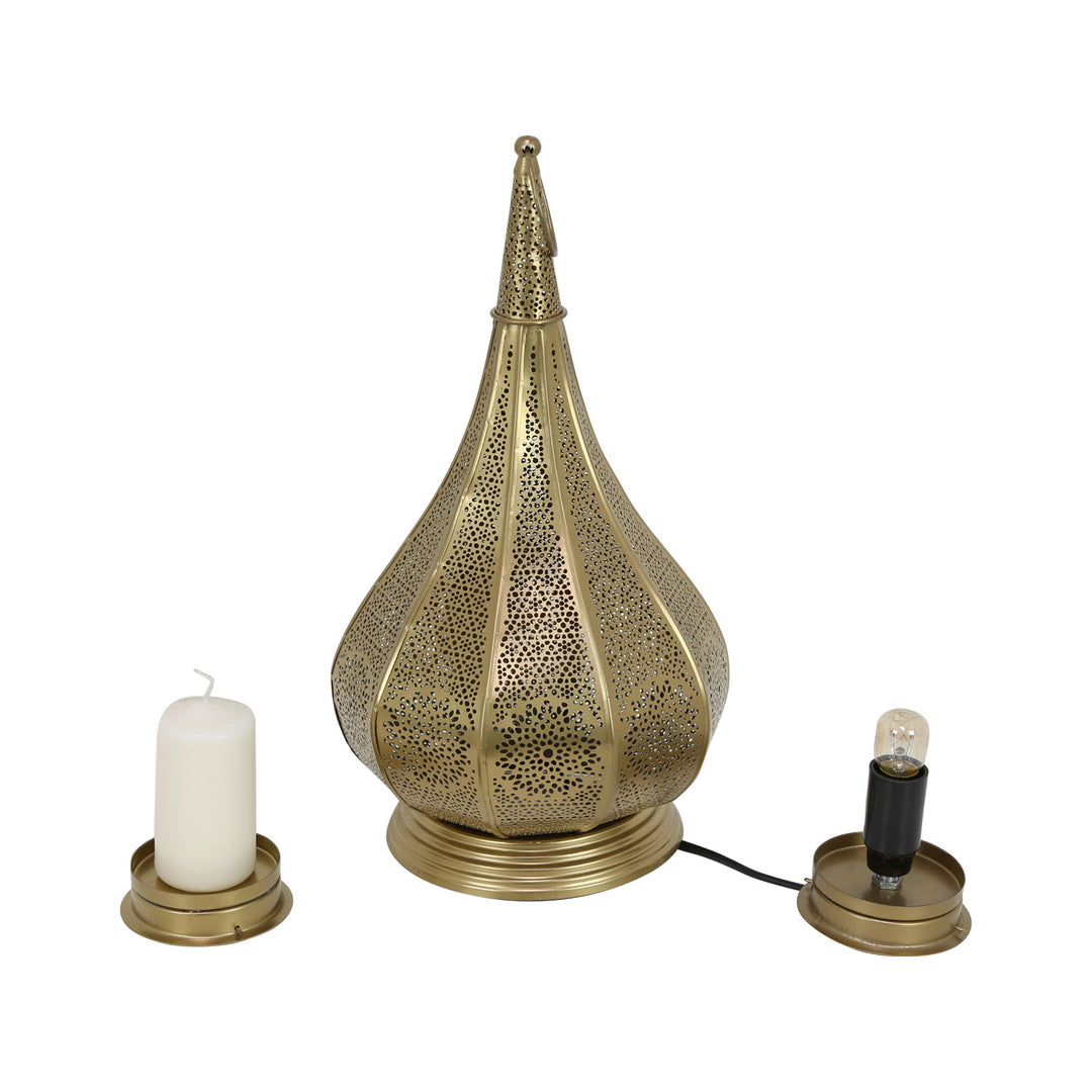Orientalische Lampe Monza Gold