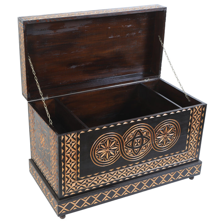 Oriental chest made of Sahara wood