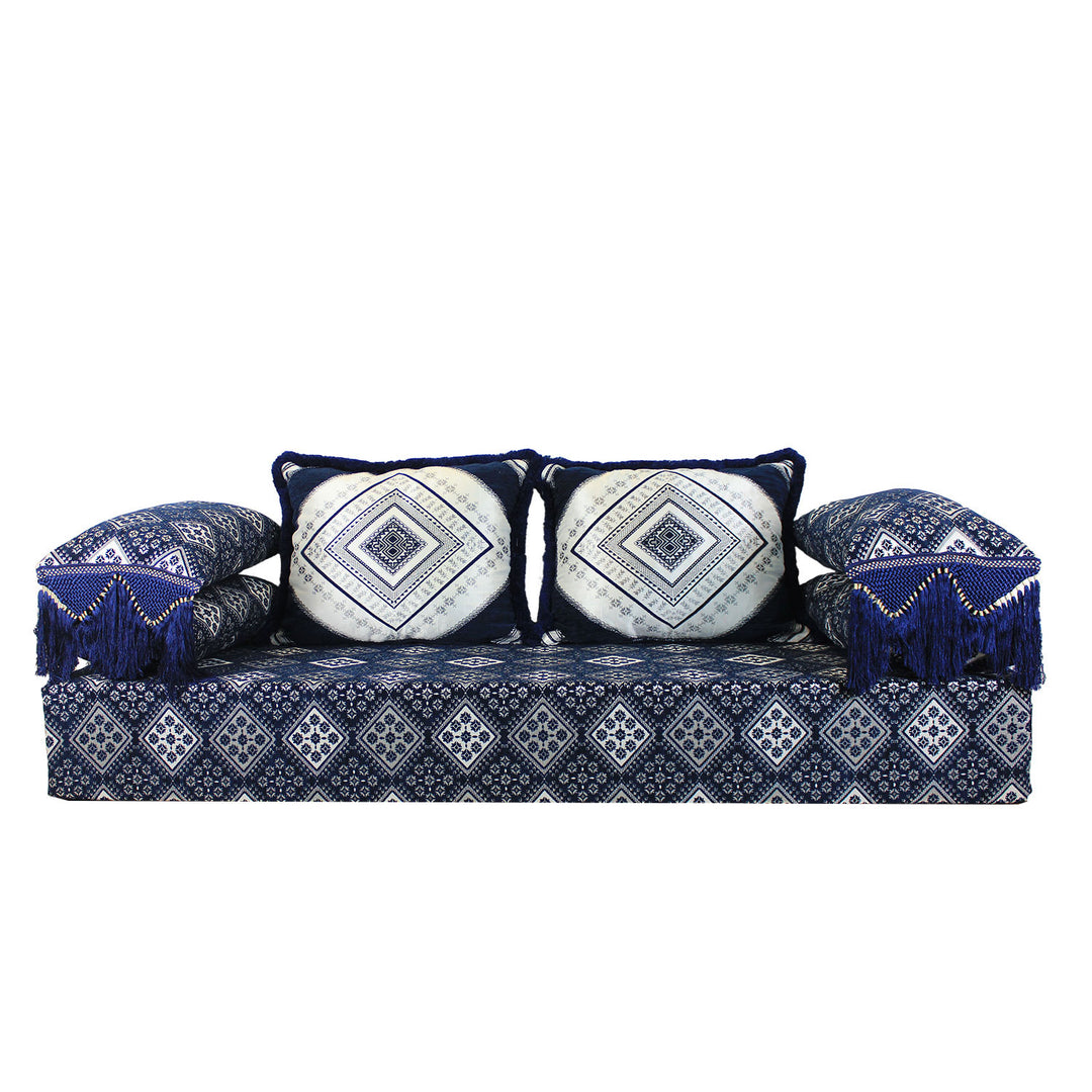 Orientalisches Sofa Oman Blau 25