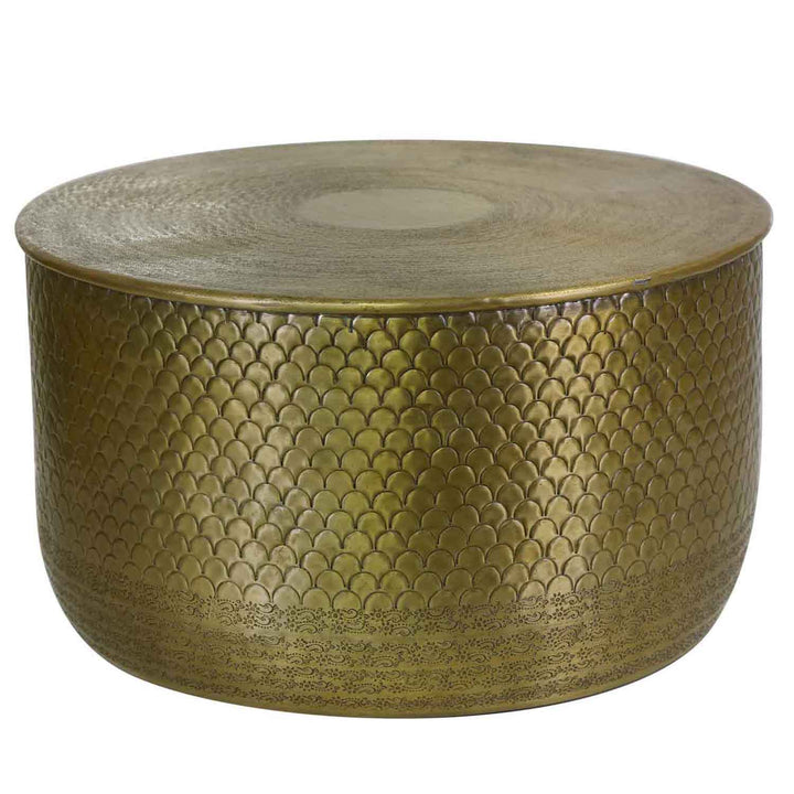 Oriental side table Alava Gold