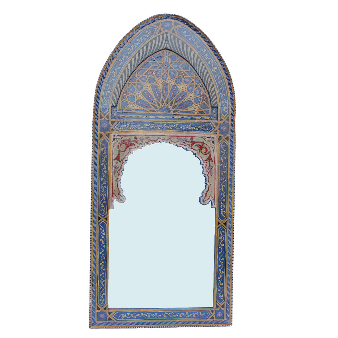 Orientalischer Spiegel Sharif Blau