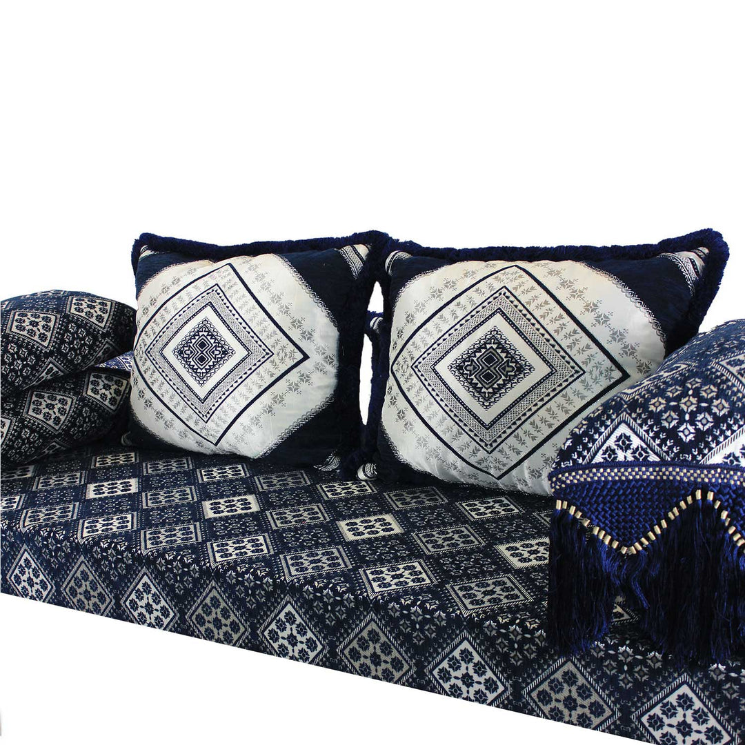 Orientalisches Sofa Oman Blau 15