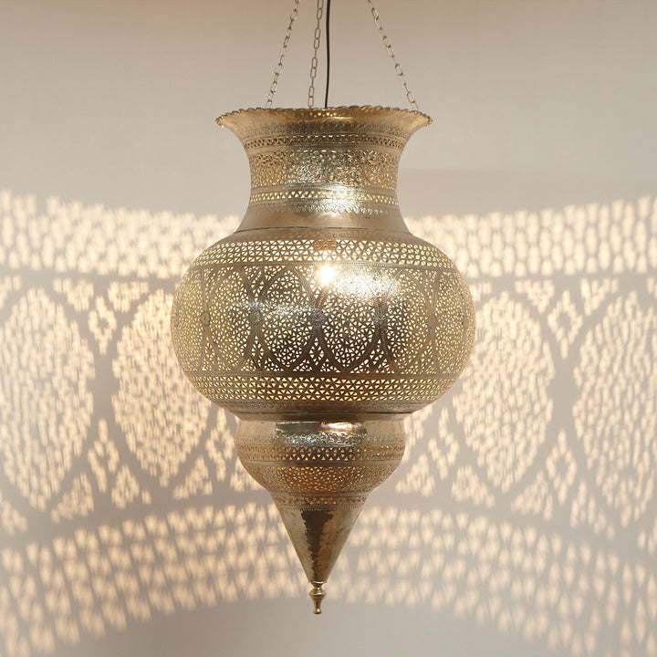 Orientalische Silberlampe Aleyna