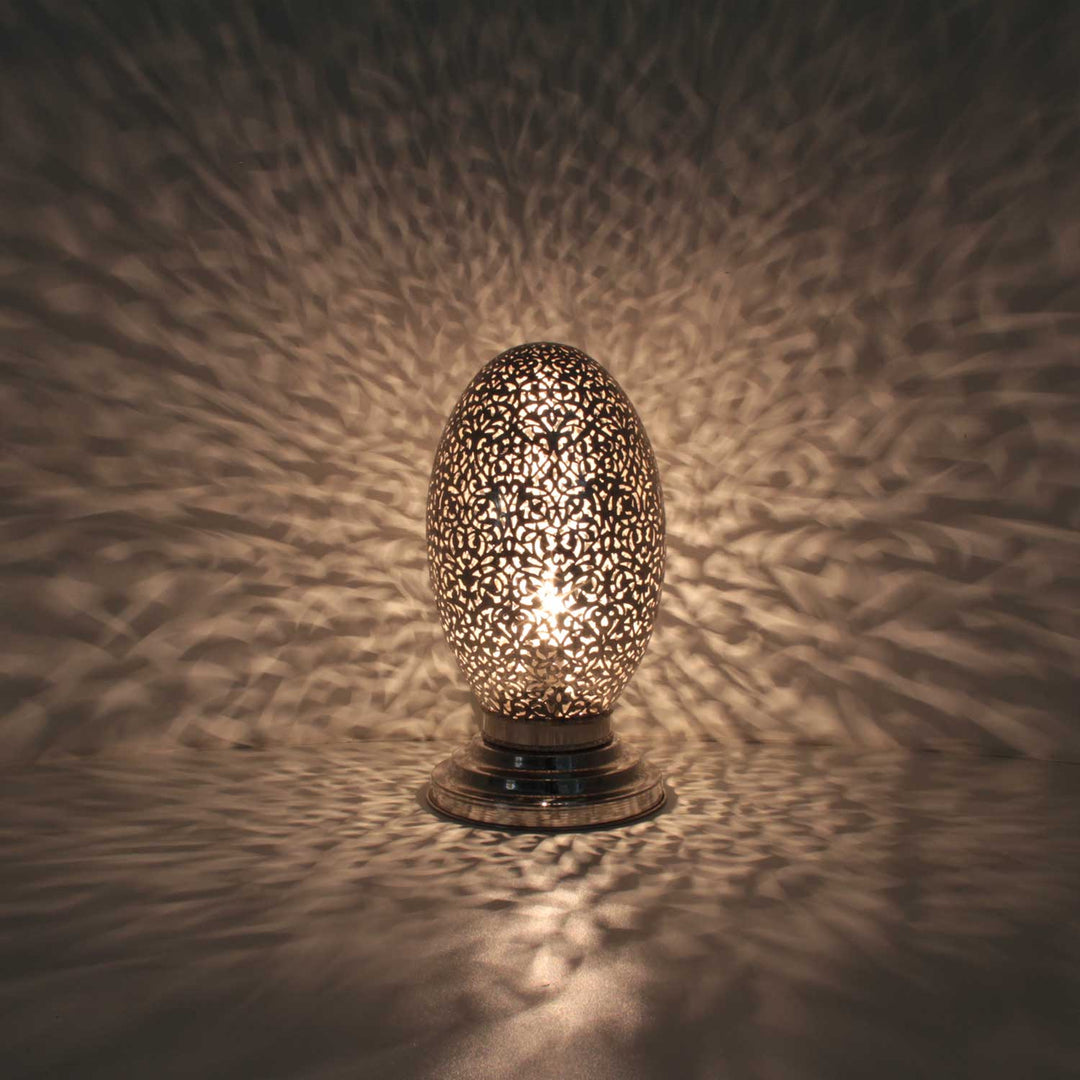 Oriental silver lamp Damaris