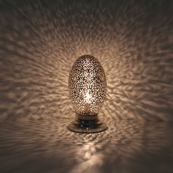 Oriental silver lamp Damaris