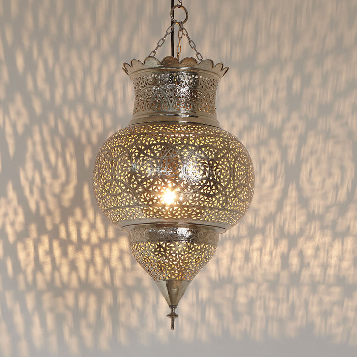 Silberlampe Habiba