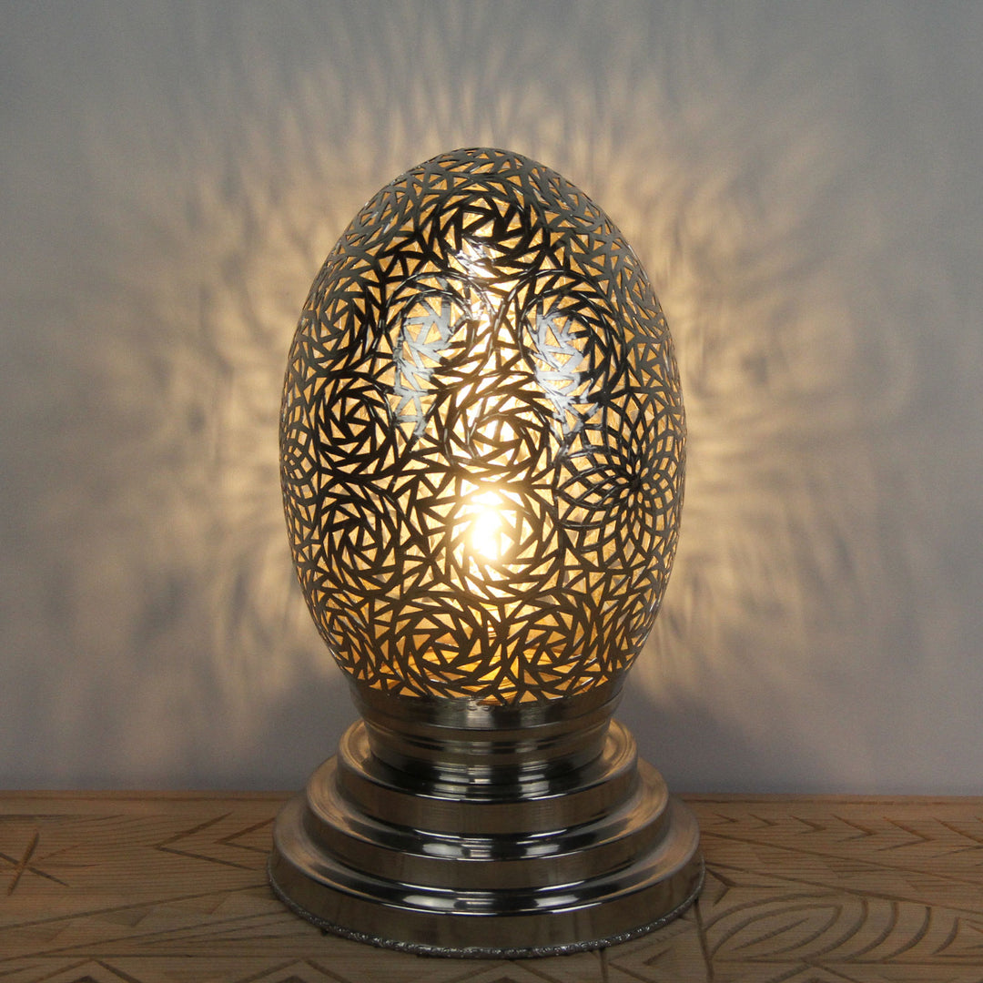 Oriental silver lamp Gülse