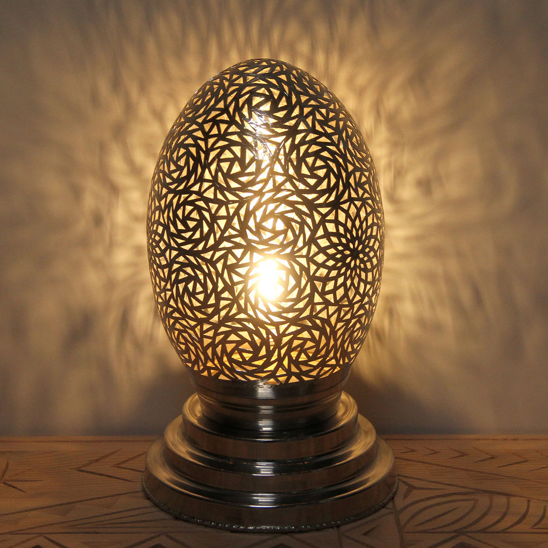 Oriental silver lamp Gülse