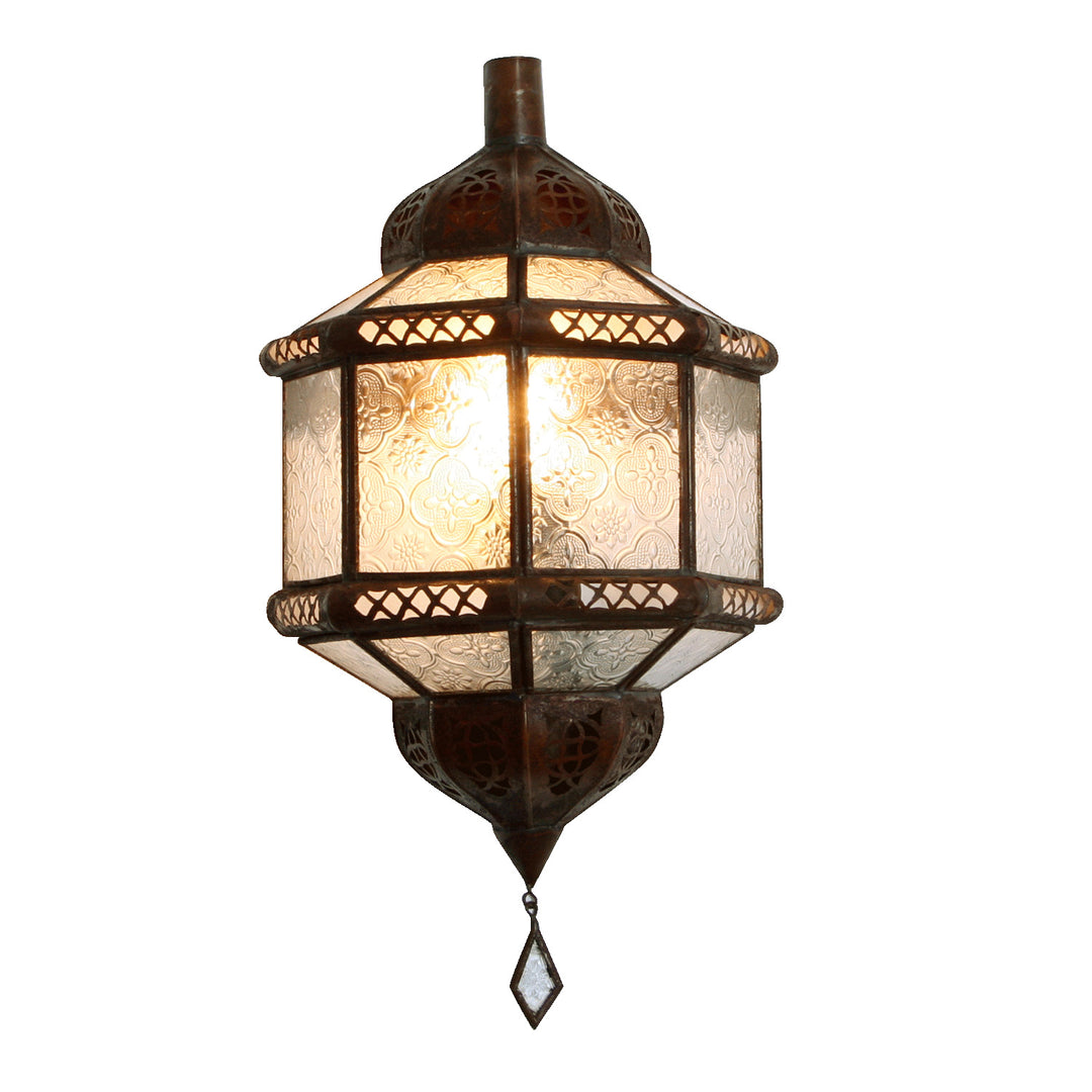 Wall lamp from Morocco Trombi White