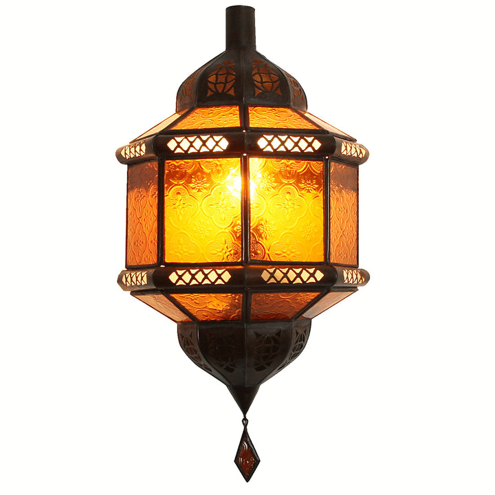 Wandlampe aus Marokko Trombi Gelb