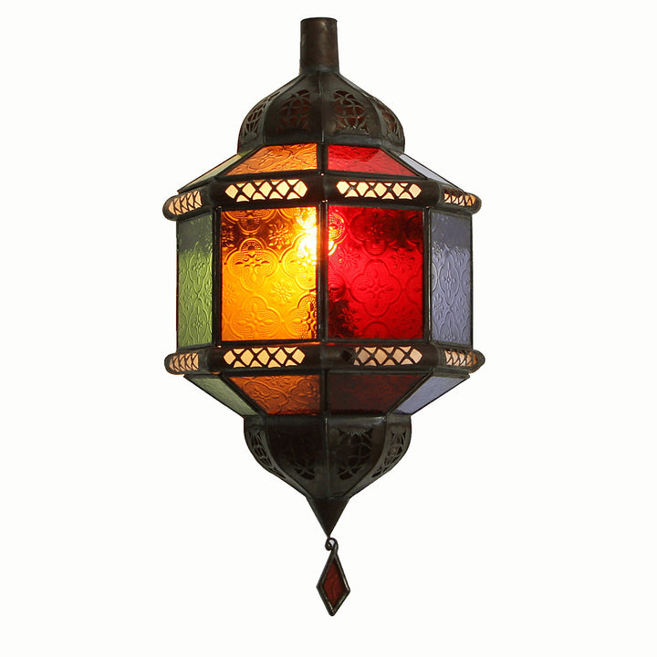 Wandlampe aus Marokko Trombi Multifarbig