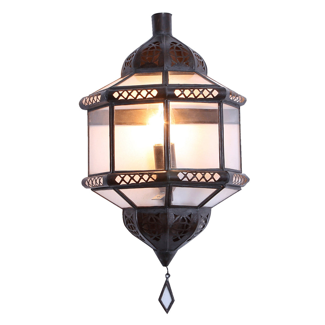 Wandlampe aus Marokko Trombi transparent